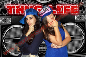 bat mitzvah green screen sample